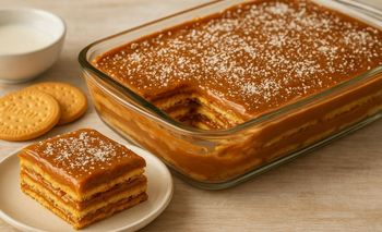 No es chocotorta: la receta con galletitas rica y económica | Recetas de cocina