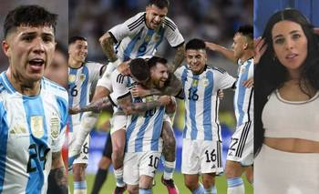 El compañero de Enzo Fernández en la Selección que habría encarado a Valentina Cervantes | Televisión 