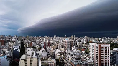 Cielo nublado en Buenos Aires Cielo nublado en Buenos Aires