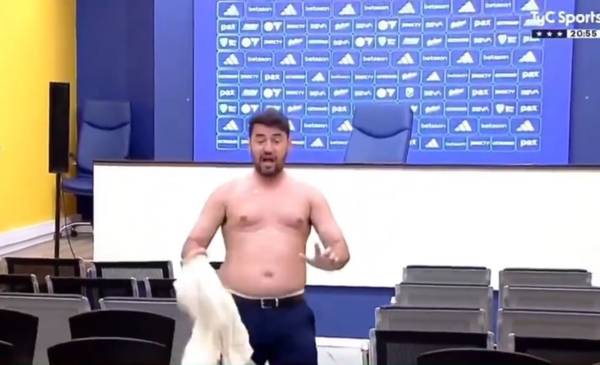 Papelón en vivo de Tato Aguilera en TyC Sports, tras la victoria de Boca vs. River