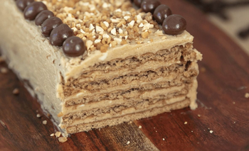 Se hace con galletitas de agua: la torta perfecta para compartir | Recetas de cocina