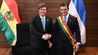 Javier Milei. Rodrigo Paz Javier Milei. Rodrigo Paz
