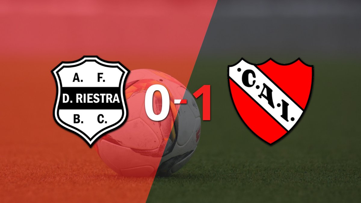 Con gol agónico, Independiente se quedó con la victoria 1-0 ante Dep ...