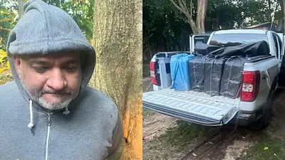 Cayó el capo narco Brian Bilbao, uno de los 10 prófugos más buscados en Santa Fe Cayó el capo narco Brian Bilbao, uno de los 10 prófugos más buscados en Santa Fe