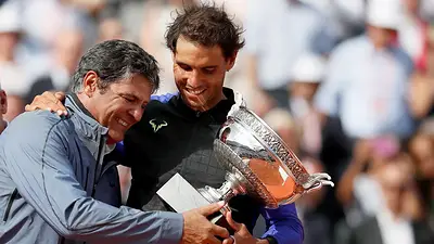 Toni Nadal, Rafael Nadal, tenis, Guillermo Coria, Gastón Gaudio Toni Nadal, Rafael Nadal, tenis, Guillermo Coria, Gastón Gaudio