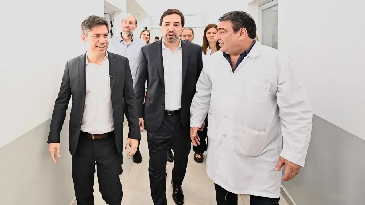 Axel Kicillof inauguró una obra en Florencio Varela que había paralizado Javier Milei