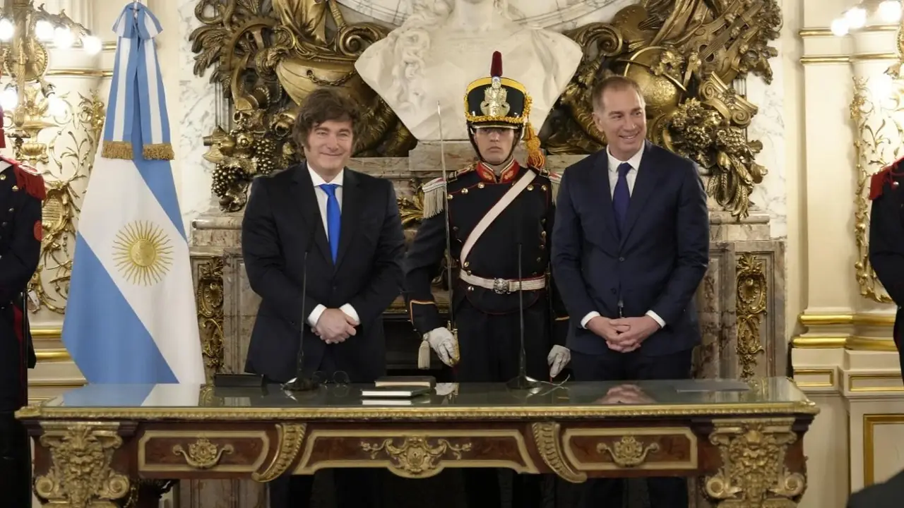 Diego Santilli Milei jura