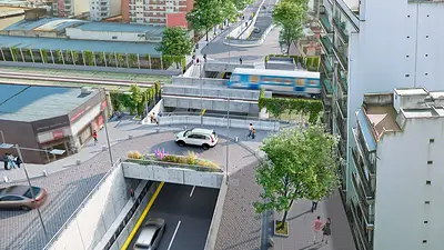 Render el nuevo paso bajo nivel de Álvarez Thomas Render el nuevo paso bajo nivel de Álvarez Thomas