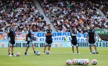 La Selección se entrenó ante 20.000 personas y Scaloni tiene todo listo | Selección argentina