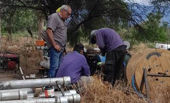 Obras hídricas: intensifican las acciones para mitigar la falta de agua en Las Higuerillas | Obra pública