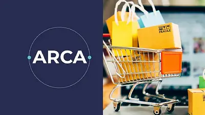 ARCA y un carrito de compras ARCA y un carrito de compras