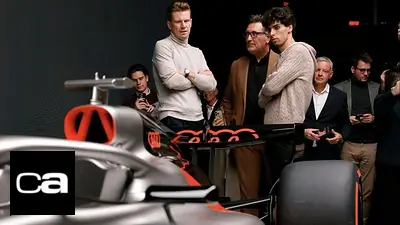 Nico Hülkenberg y Gabriel Bortoleto en la presentación del R26 Concept. Nico Hülkenberg y Gabriel Bortoleto en la presentación del R26 Concept.