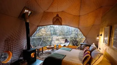 El paradisíaco glamping de la Patagonia que compite para ser el mejor de Sudamérica | El Destape