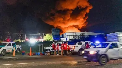 Explosión en Ezeiza: comienzan las pericias y adelantan que Iron Mountain se quemó por completo Explosión en Ezeiza: comienzan las pericias y adelantan que Iron Mountain se quemó por completo