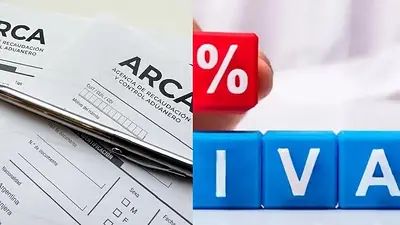 Logo de ARCA e IVA Logo de ARCA e IVA