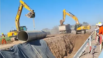 Acueducto Biprovincial Santa Fe-Córdoba: licitan dos nuevos tramos por más de $165 mil millones Acueducto Biprovincial Santa Fe-Córdoba: licitan dos nuevos tramos por más de $165 mil millones