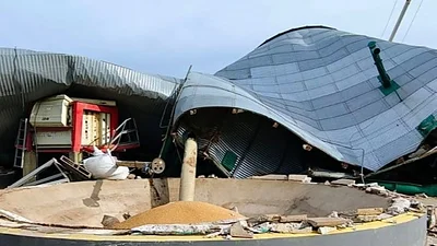 Temporal en Córdoba: ráfagas de hasta 170 km/h causaron destrozos en la localidad de Etruria Temporal en Córdoba: ráfagas de hasta 170 km/h causaron destrozos en la localidad de Etruria