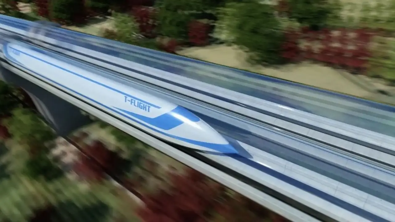 El tren de Levitación Magnética que aspira conectar Buenos Aires con San Pablo en una hora