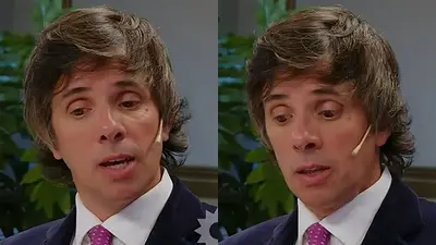 Roberto Funes Ugarte en la mesa de Mirtha Legrand. Roberto Funes Ugarte en la mesa de Mirtha Legrand.