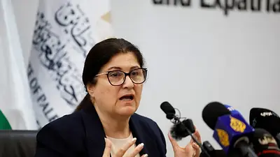 La ministra palestina de Exteriores dice que la votación en la ONU es "el primer paso hacia la paz" La ministra palestina de Exteriores dice que la votación en la ONU es "el primer paso hacia la paz"