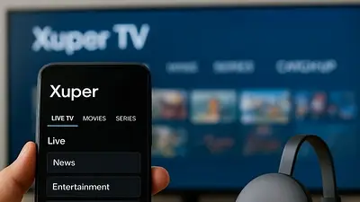 Dispositivos con logo de Xuper TV Dispositivos con logo de Xuper TV