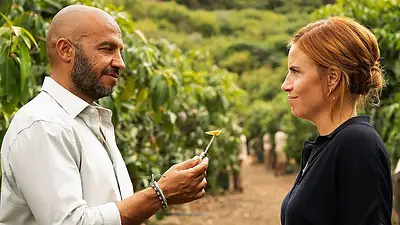 Protagonistas de Mango comparten mango en Netflix. Protagonistas de Mango comparten mango en Netflix.
