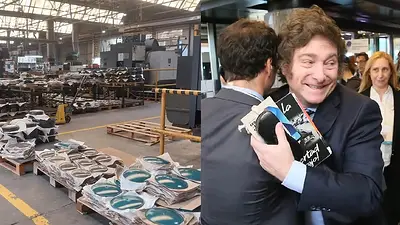 Fábrica de ollas y Javier Milei Fábrica de ollas y Javier Milei