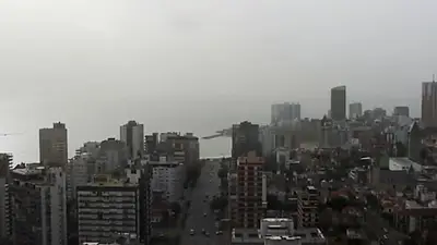 Nube de polvo en Buenos Aires Nube de polvo en Buenos Aires
