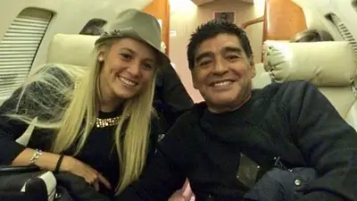 Rocío Oliva Diego Maradona Rocío Oliva Diego Maradona