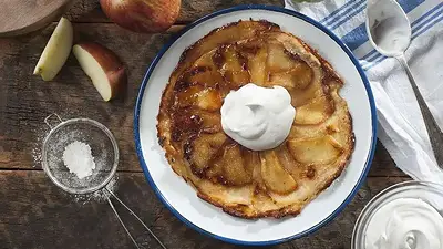 Panqueques de manzana. Panqueques de manzana.