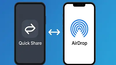 Quick Share y AirDrop Quick Share y AirDrop