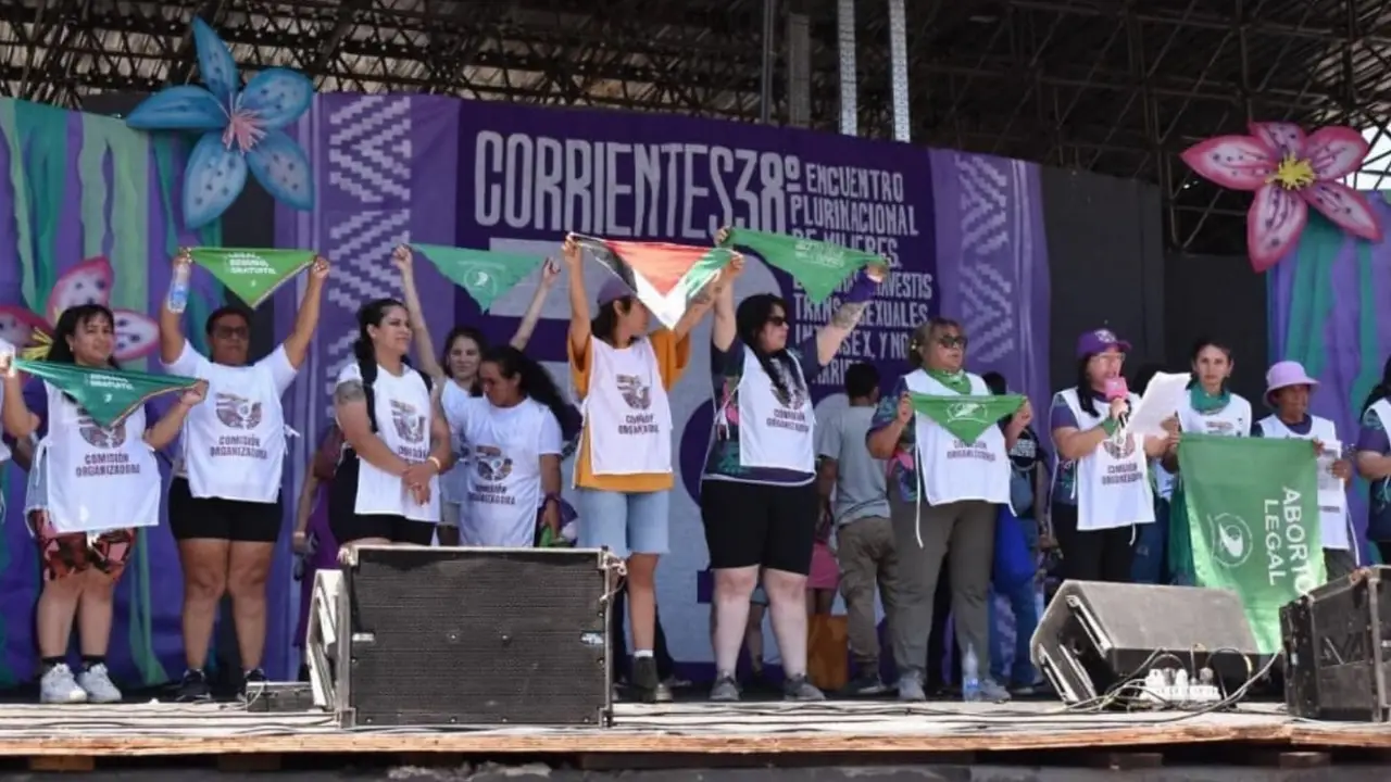 Más de 70 mil personas marcharon en el Encuentro Plurinacional de Mujeres y Disidencias