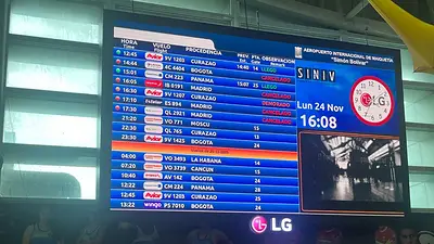 Una por una, las aerolíneas que suspendieron los vuelos a Venezuela Una por una, las aerolíneas que suspendieron los vuelos a Venezuela