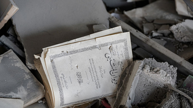 Denuncian que Israel destruyó archivos clave para la identidad palestina en Gaza