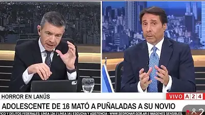 Eduardo Feinmann violencia de género A24 Eduardo Feinmann violencia de género A24