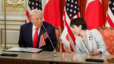 Trump instó a Japón a evitar una escalada en la disputa con China, según fuentes Trump instó a Japón a evitar una escalada en la disputa con China, según fuentes