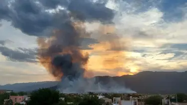 Incendios en La Rioja: el Gobierno continúa con un intenso trabajo para controlar los incendios de capital