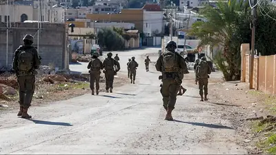 Soldados israelíes en Cisjordania Soldados israelíes en Cisjordania