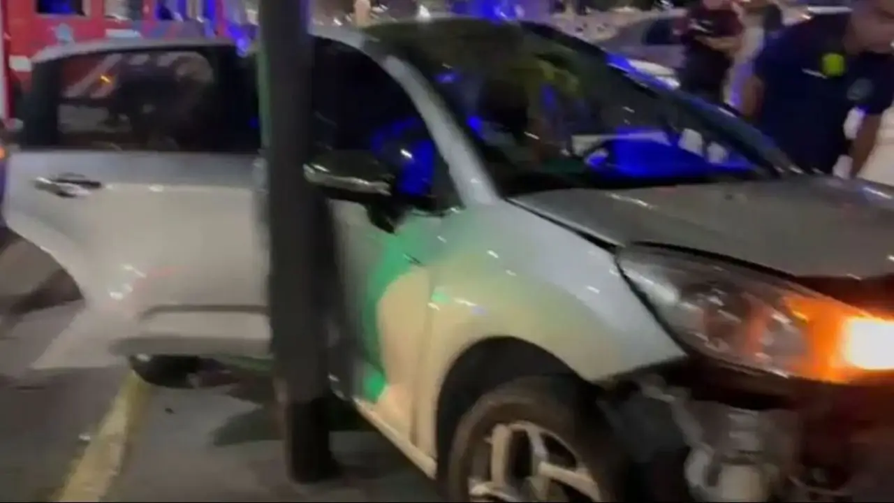 Dos muertos y tres heridos graves en un choque automovilístico en Montserrat