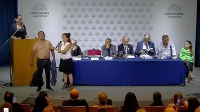 “El Congreso no es para conspiraciones”: desde La Rioja repudiaron el acto antivacunas realizado en el Congreso “El Congreso no es para conspiraciones”: desde La Rioja repudiaron el acto antivacunas realizado en el Congreso