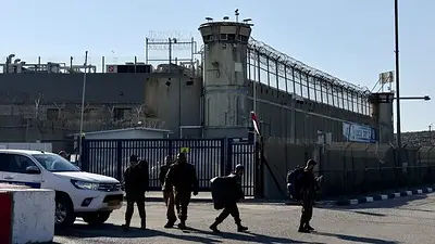 La prisión militar israelí de Ofer, cerca de Ramallah, en Cisjordania ocupada por Israel La prisión militar israelí de Ofer, cerca de Ramallah, en Cisjordania ocupada por Israel