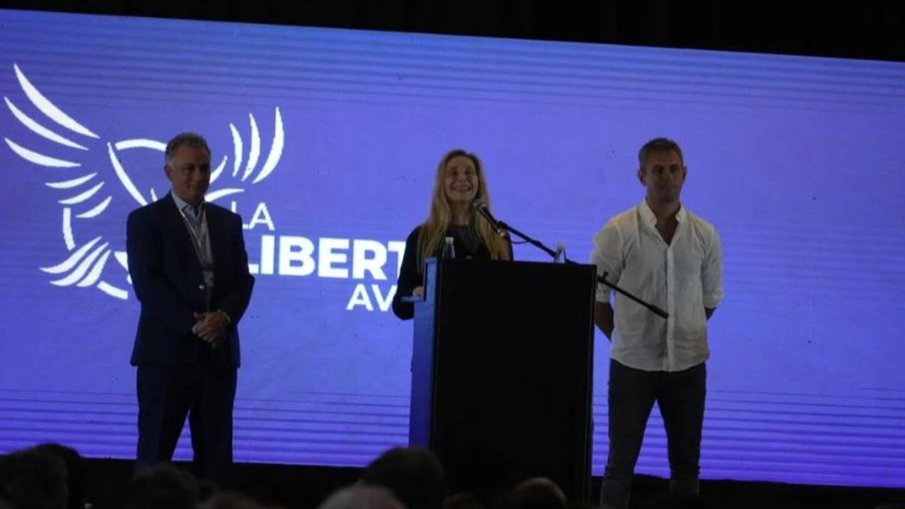 Karina Milei Mar del Plata LLA Menem Pareja