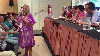 Carrió anunció que se postulará para el Parlasur para "confrontar con Cristina" Carrió anunció que se postulará para el Parlasur para "confrontar con Cristina"