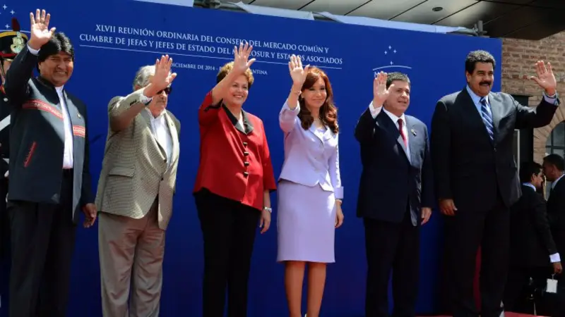 Cristina Kirchner reclamó igualdad de condiciones en la negociación del Mercosur y la UE