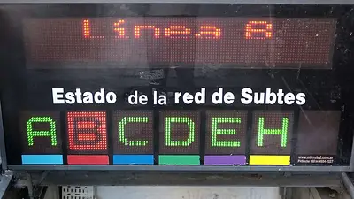Se levantó el paro en la línea B Se levantó el paro en la línea B