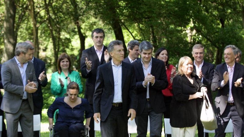 Sin Lino Barañao, Macri presentó a su Gabinete: "Les pedí coordinación"