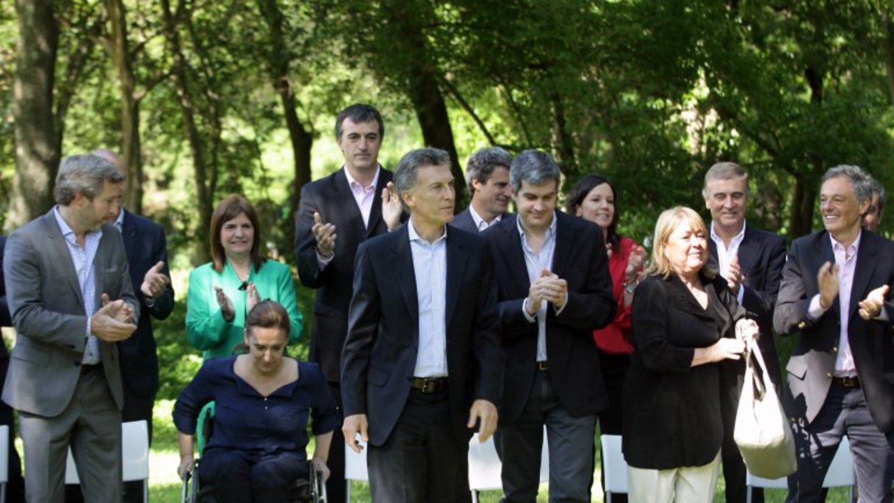 Sin Lino Barañao, Macri presentó a su Gabinete: "Les pedí coordinación"