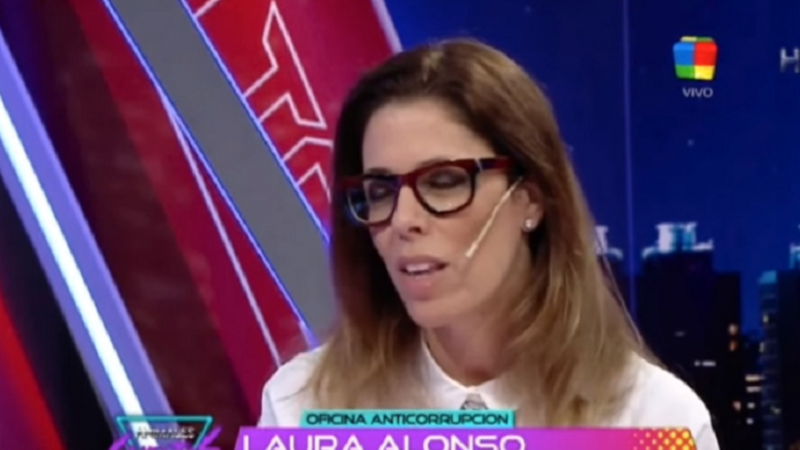 Laura Alonso rompió en llanto en TV Laura Alonso rompió en llanto en TV