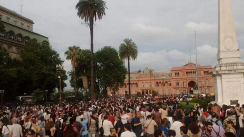 Marcha a favor de la Ley de Medios en todo el país