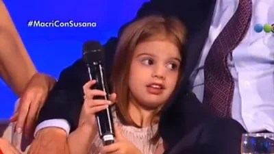 El tierno momento de Antonia Macri en lo de Susana Giménez El tierno momento de Antonia Macri en lo de Susana Giménez